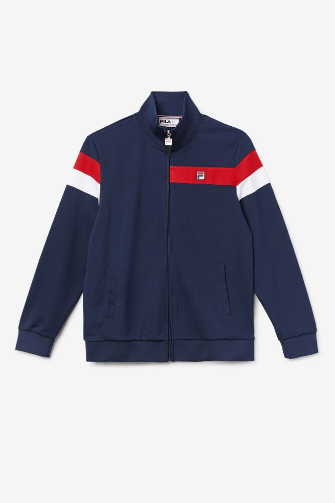 Fila Jakke Herre Marineblå Malcolm Track 508674-VUI